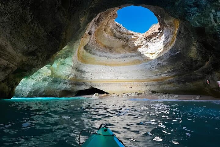 Benagil Kayak Tour: Guided Kayaking to Benagil Cave & Hidden Caves in the Algarve