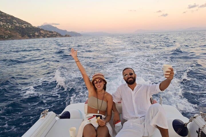 Amalfi Coast Sunset Boat Tour: Prosecco at Golden Hour & Natural Arch photo 1