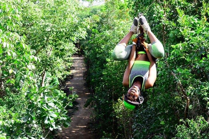 Jungle ATV and Cenote Adventure in Puerto Morelos: Zip Lines, Horses & Tequila photo 3