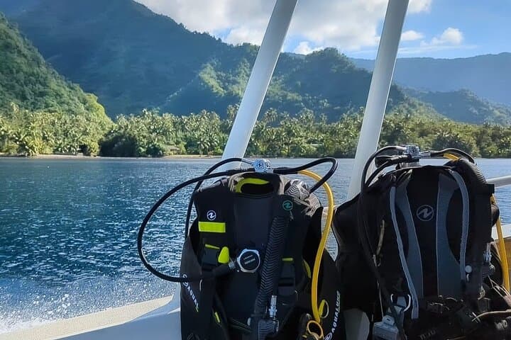 Teahupo'o Jurassic Tour: Private Boat, Diving & Snorkel Day Trip on Tahiti Peninsula