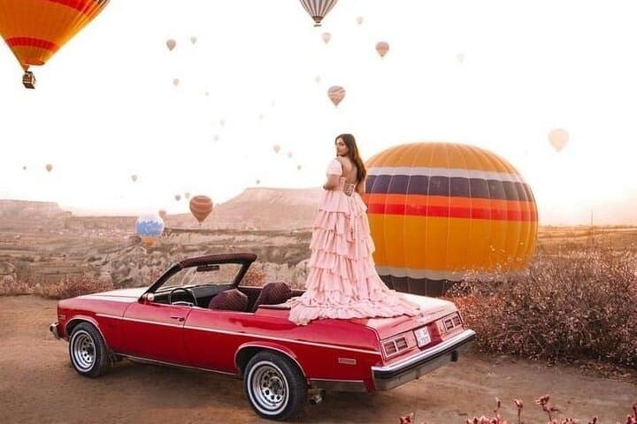 Vintage Car Tour in Cappadocia: Sunrise & Sunset Through Red, Rose and Love Valleys photo 4