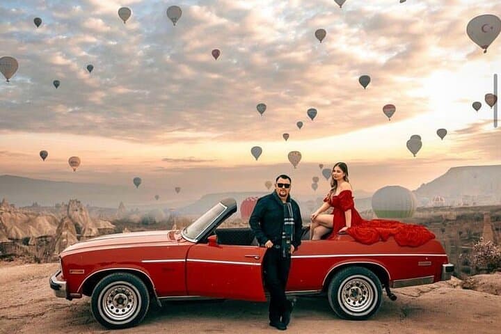 Vintage Car Tour in Cappadocia: Sunrise & Sunset Through Red, Rose and Love Valleys photo 5