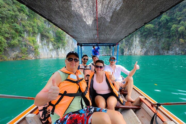 Private Khao Sok Cheow Lan Lake Kayak & Diamond Cave Day Trip from Phuket photo 2