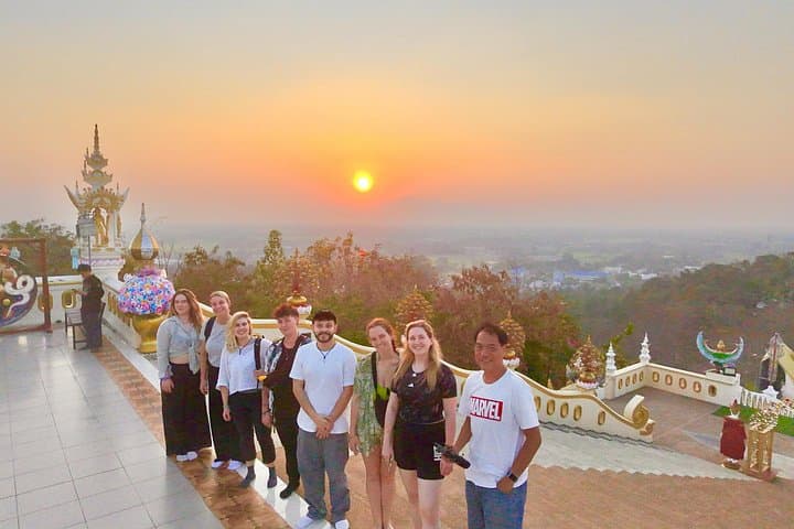 Chiang Mai Doi Saket Temple Sunset Tour — Big Buddha Views & Skywalk at Golden Hour photo 2