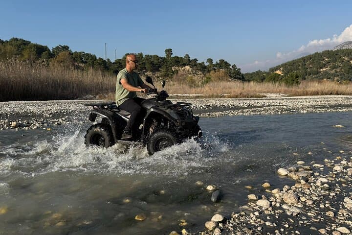 Gizlikent Canyon: Quad Biking, Zipline & Solo Rafting from Kaş photo 3
