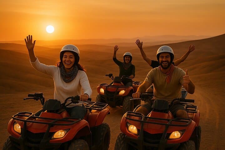 Agafay Desert Sunset: Quad Biking, Camel Ride & Moroccan Dinner from Marrakech photo 2