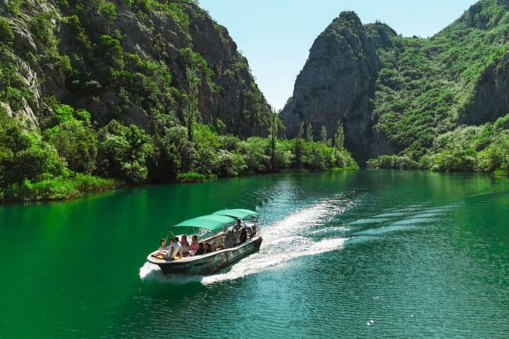 Glass-Bottom Cruise Through Cetina River Canyon Near Omiš