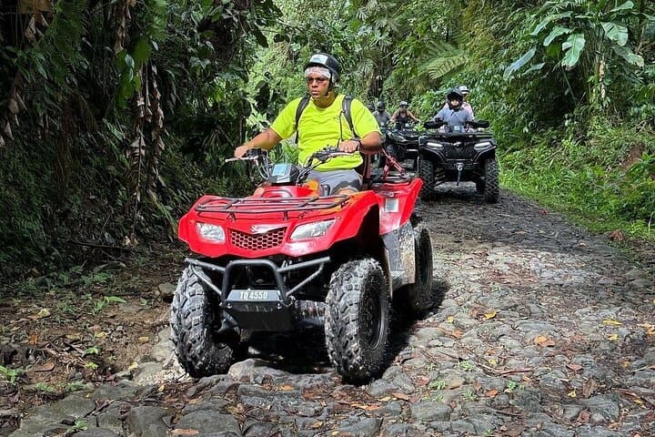 ATV Rainforest Adventure in St. Lucia: Beach Ride, River Crossing & Estate Tour photo 3