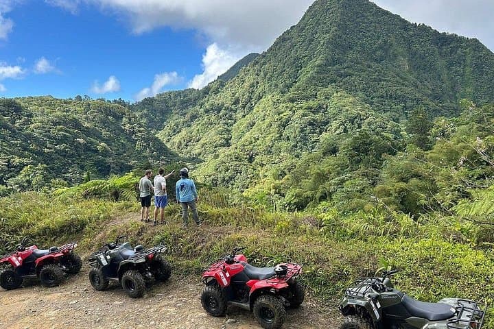 ATV Rainforest Adventure in St. Lucia: Beach Ride, River Crossing & Estate Tour photo 4