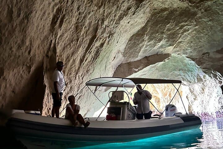 Explore Syracuse’s Stunning Sea Caves and Marine Reserve on a Private Boat Tour photo 6