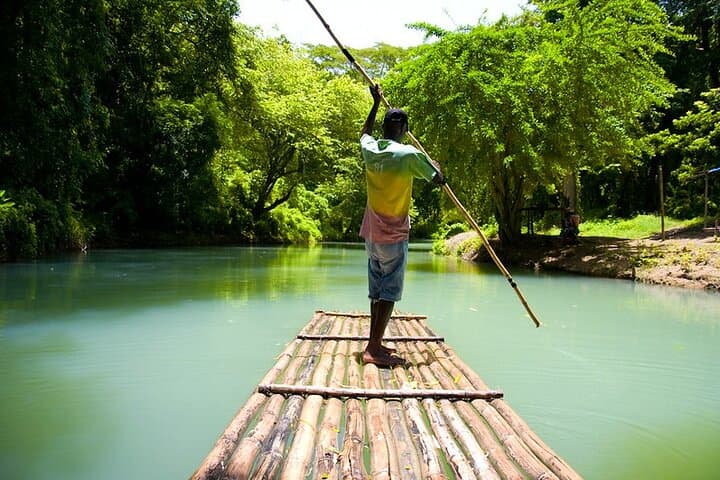 Ocho Rios Bamboo Rafting and Beach Horseback Ride — White River & Coastal Trails photo 4