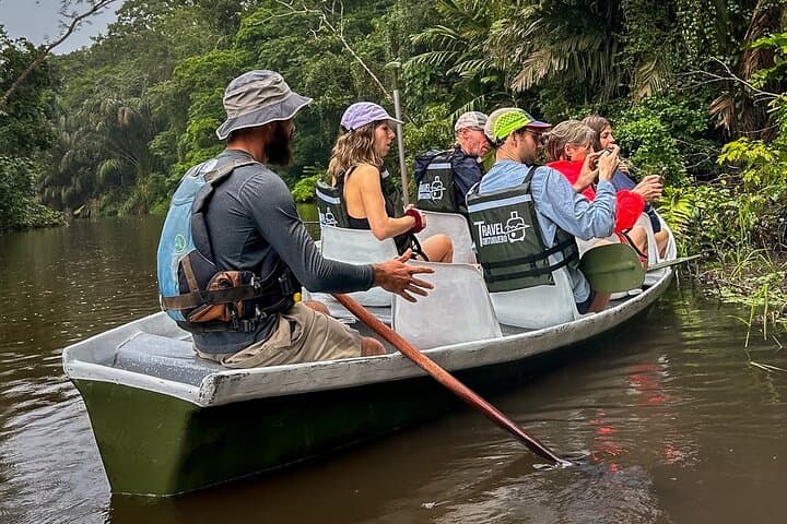 Tortuguero Sunrise Canoe Tour: Coffee, Binoculars & Intimate Wildlife Viewing photo 2