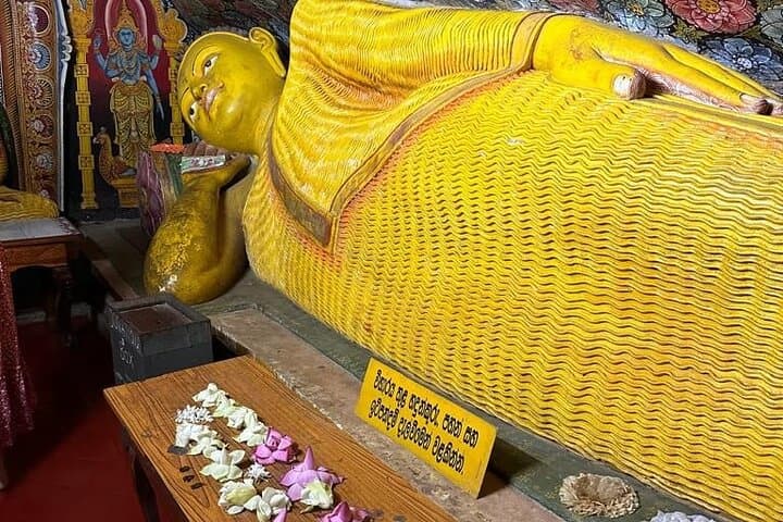 Private Dambulla Sigiriya Day Tour from Kandy — Sigiriya Rock, Dambulla Caves & Minneriya Safari photo 6