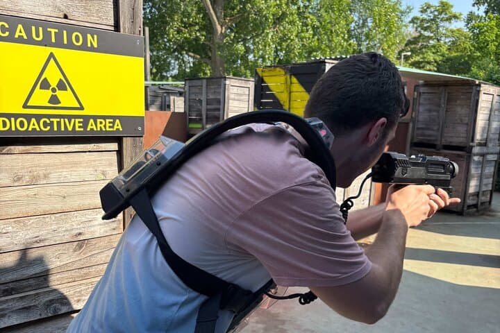 Outdoor Laser Tag Near Amsterdam: UP Events High‑Energy Arena Experience photo 1