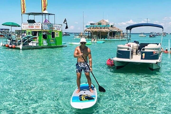 Ultimate Crab Island Private Pontoon Charter from Fort Walton Beach photo 2