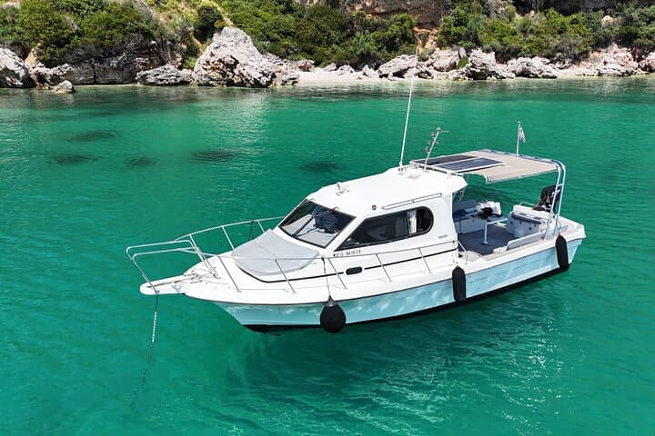Private Corfu Boat Tour: Vido, Blue Caves & Mouse Island