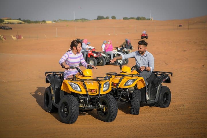Premium Desert Safari Dubai: Quad Biking, Dune Bashing & Bedouin Camp Experience photo 2