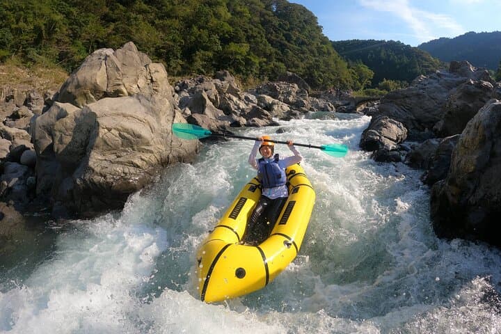 Packraft the Niyodo River: Beginner-Friendly Whitewater and Niyodo Blue in Kochi photo 5