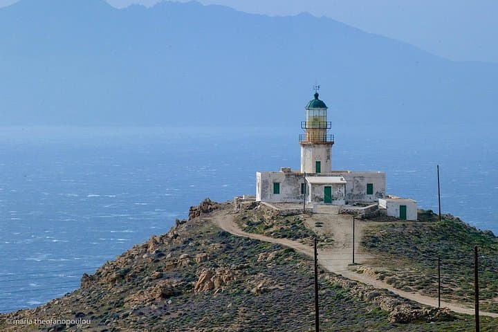 Mykonos Half-Day Luxury Van Tour: Armenistis Lighthouse, Ano Mera & Hidden Beaches photo 2