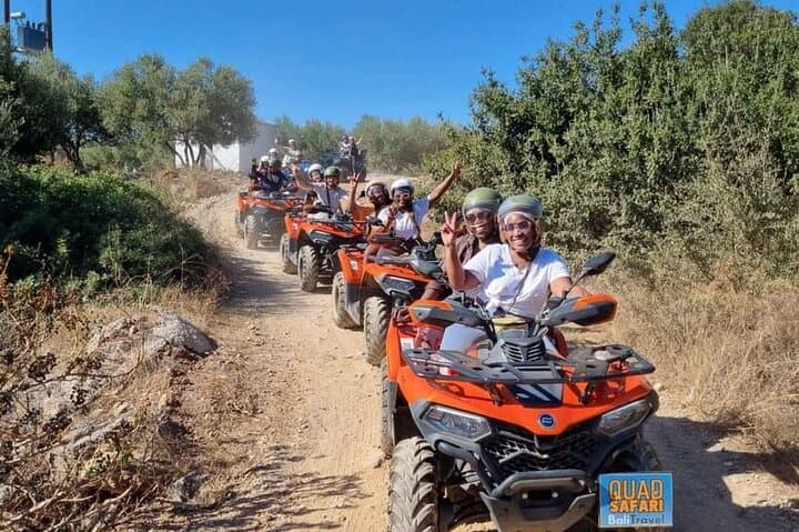 Quad Safari from Rethymno Bali to Melidoni Cave — 57km Off‑Road Adventure photo 1