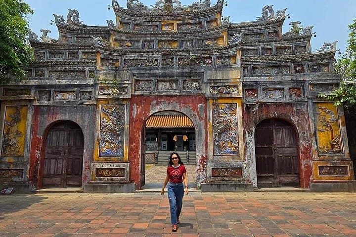 Hue Imperial City Small-Group Tour: Pagoda, Tombs & Dong Ba Market photo 3