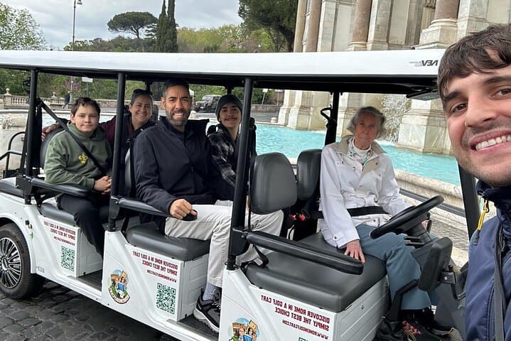 Rome by Golf Cart — 90-Minute Private & Small-Group City Highlights Tour