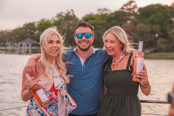 Rosé Golden Hour Sunset Sail — Hilton Head Catamaran Sunset Cruise photo 2