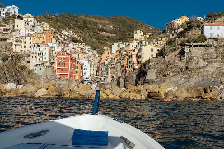 Sunset Cinque Terre Cruise from Monterosso — Golden Hour Boat Tour & Swim photo 2