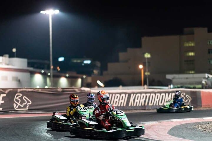 Dubai Karting Experience at Autodrome — 15-Minute Pro-Grade Race Session
