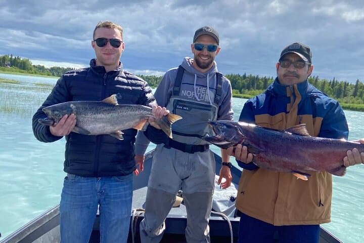 Kasilof River King Salmon Full-Day Fishing Charter — Kenai Peninsula Guide photo 2