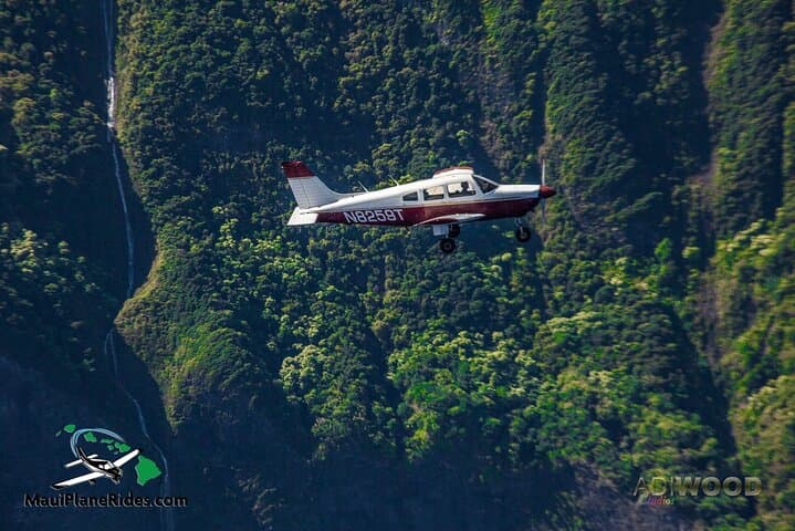 Private Maui Air Tour: Haleakala Volcano, Lava Flows & Jungle Waterfalls