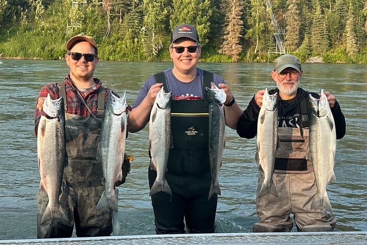 Kenai River Red Salmon Full-Day Charter: Willie-Boat Fishing on Alaska's Sockeye Run photo 5