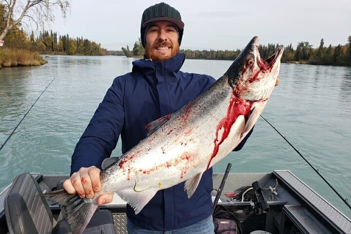 Full-Day Kenai River Silver Salmon Charter: Catch Coho on Alaska’s Legendary Waterway photo 2