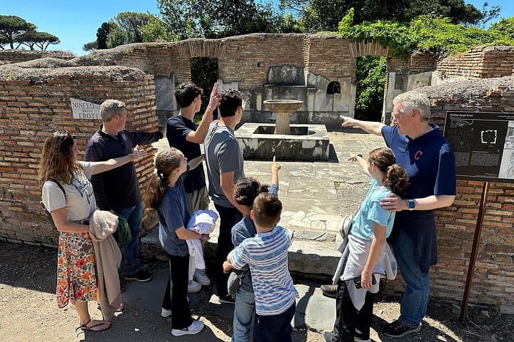 Ancient Ostia Guided Tour for Kids: Family-Friendly Archaeology Near Rome photo 2