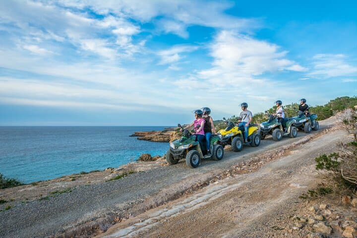 San Antonio Quad ATV Tour: Cliff-to-Beach Off-Road Adventure in Ibiza photo 1