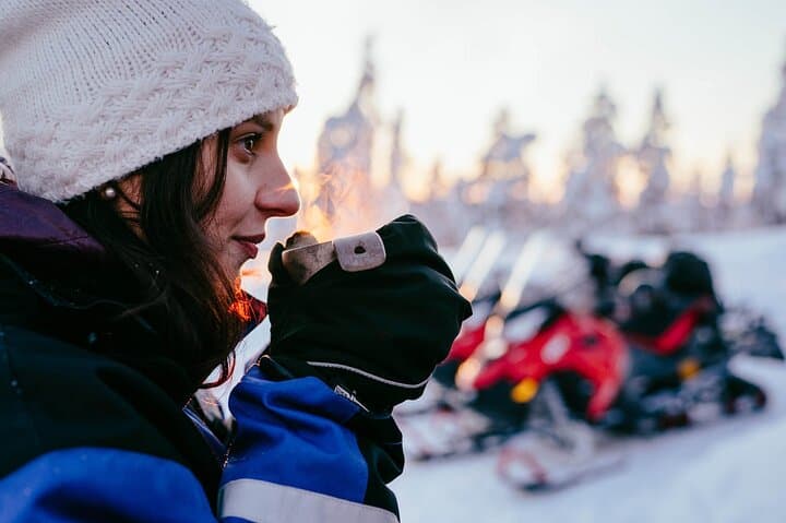 Levi 2-Hour Snowmobile Safari: Arctic Lakes, Forests & Hot Berry Break photo 2