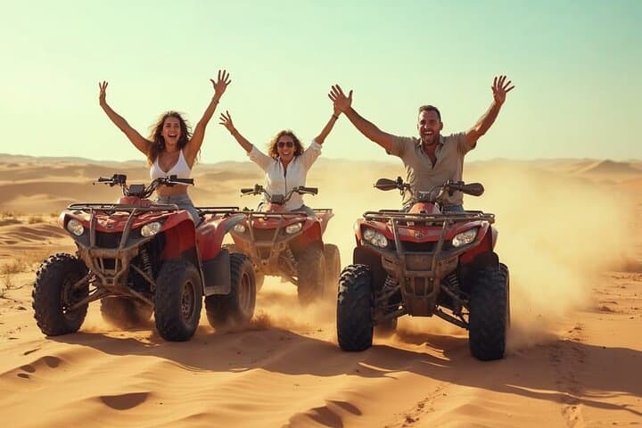 Hurghada Desert Safari: Quad Biking, Spider Car & Bedouin Dinner Under the Stars