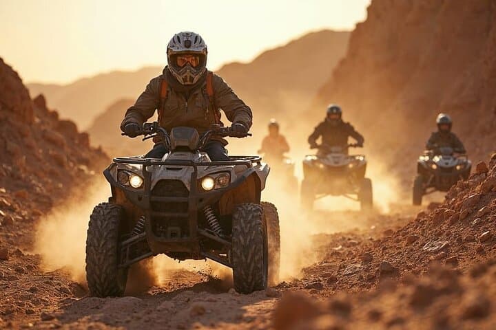 Sharm El Sheikh Desert Safari: Quad and Buggy Sunset Ride with Bedouin Dinner