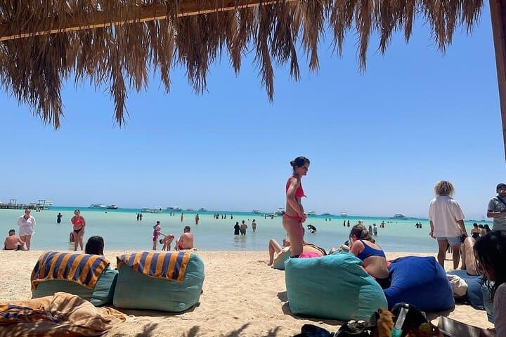 Orange Bay Snorkeling Cruise from Hurghada — Red Sea Yacht Trip with Island Stop photo 4