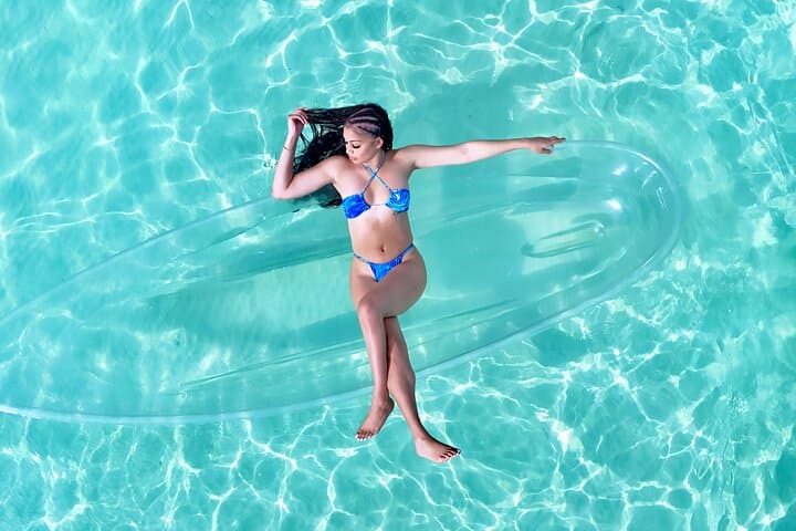 Clear Kayak Drone Photoshoot at Sunset Beach, Turks & Caicos — Insta-Ready Aerial Portraits photo 4