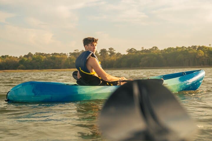 Sunset Guided Kayak Tour on Skull Creek — Hilton Head Island Lowcountry