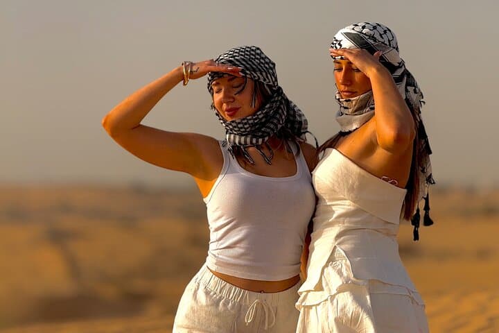 Private Dubai Desert Safari: Dune Bashing, Camel Ride & Traditional Camp Evening