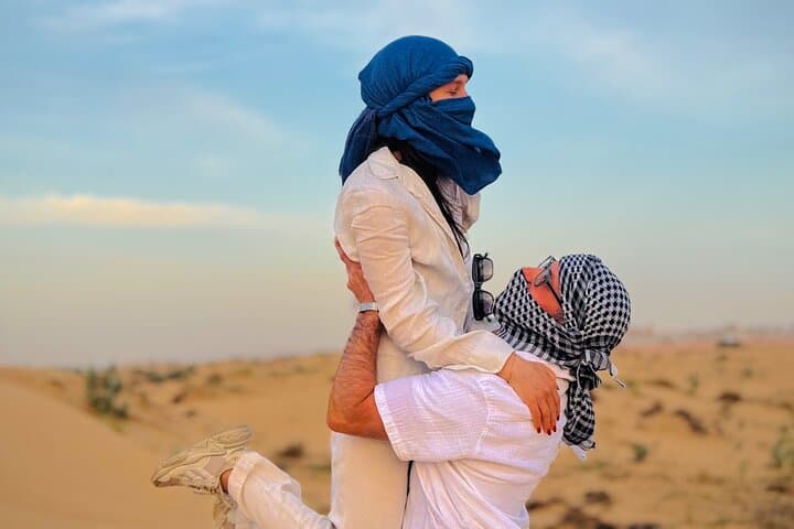 Private Dubai Desert Safari: Dune Bashing, Camel Ride & Traditional Camp Evening photo 6