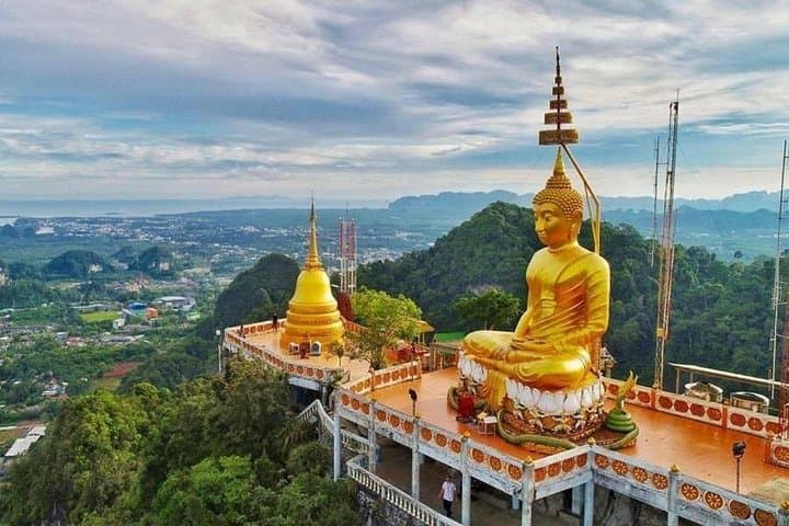 Krabi Jungle Tour: Emerald Pool, Hot Springs & Tiger Cave Temple Full-Day