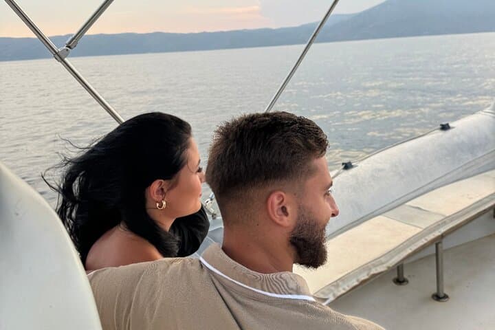 Vlore Bay Sunset Cruise: Private Romantic Boat Trip & Coastal Views