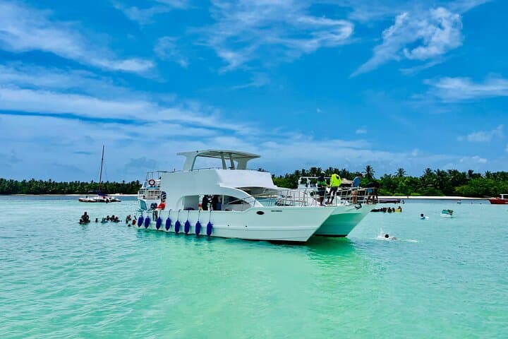 Private Catamaran Cruise from Punta Cana: Snorkel, Natural Pool & Open Bar
