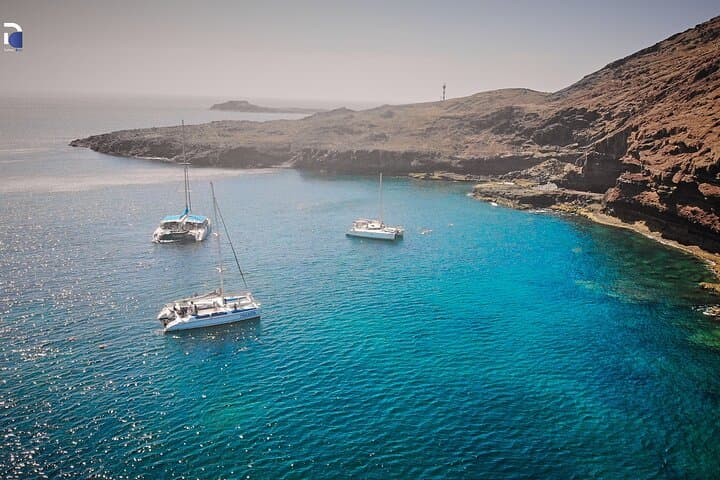 Full-Day Private Catamaran Tour in Sal: Fishing, Snorkeling & Onboard BBQ