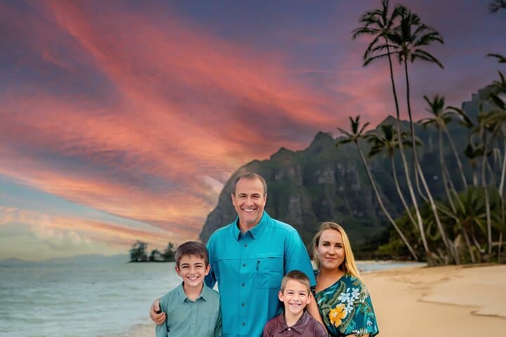Big Island Professional Photographer for Couples & Families — 45-Minute Session