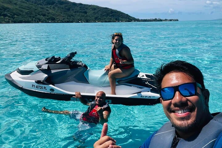 Explore Moorea by Jet Ski: 3-Hour South & East Coast Tour to Motu Ahi