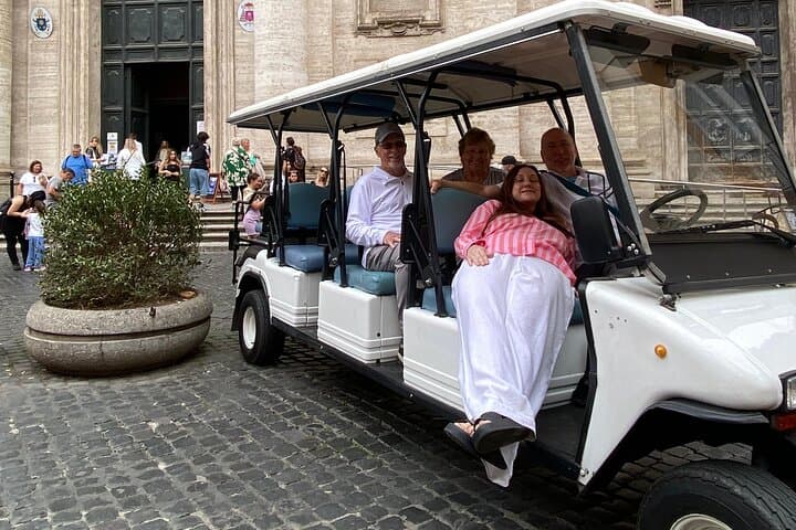 Golf Cart Through Imperial Rome: Colosseum to Vatican in 3 Hours photo 3